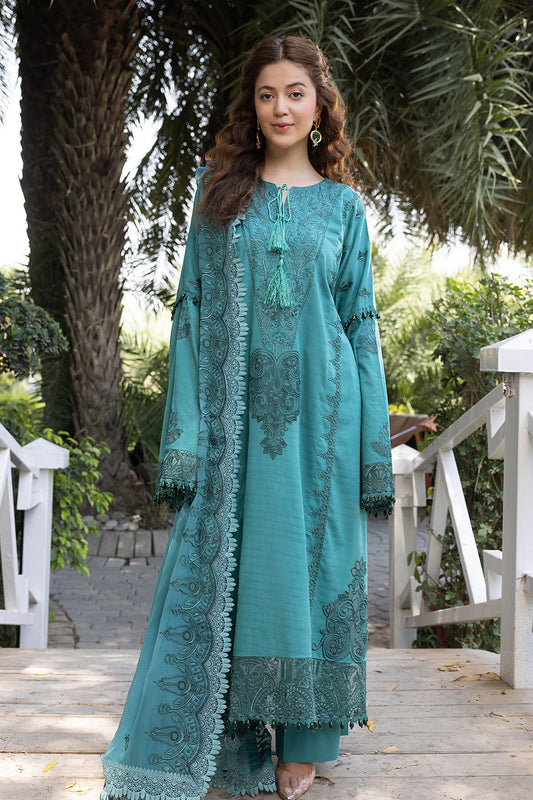 Raeesa Premium | Ferya Lawn | Noor E Fajar | Ferya | FD-03 - Pakistani Designer Dress - by Raeesa Premium | Type: Luxury - 100% Original at Saira Sultan