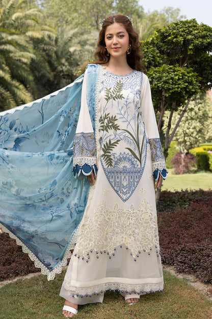 Raeesa Premium | Ferya Lawn | Noor E Fajar | Ferya | FD-05 - Pakistani Designer Dress - by Raeesa Premium | Type: Luxury - 100% Original at Saira Sultan