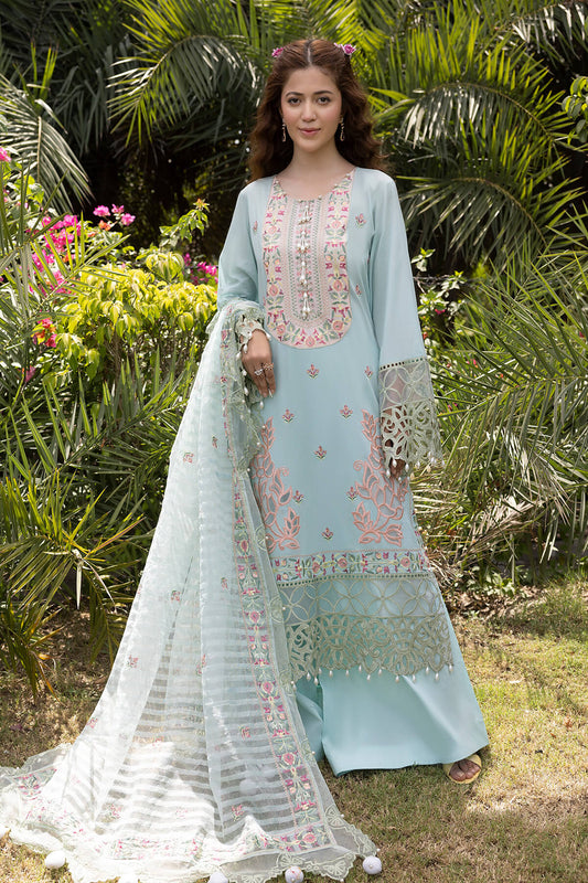 Raeesa Premium | Ferya Lawn | Noor E Fajar | Ferya | FD-06 - Pakistani Designer Dress - by Raeesa Premium | Type: Luxury - 100% Original at Saira Sultan