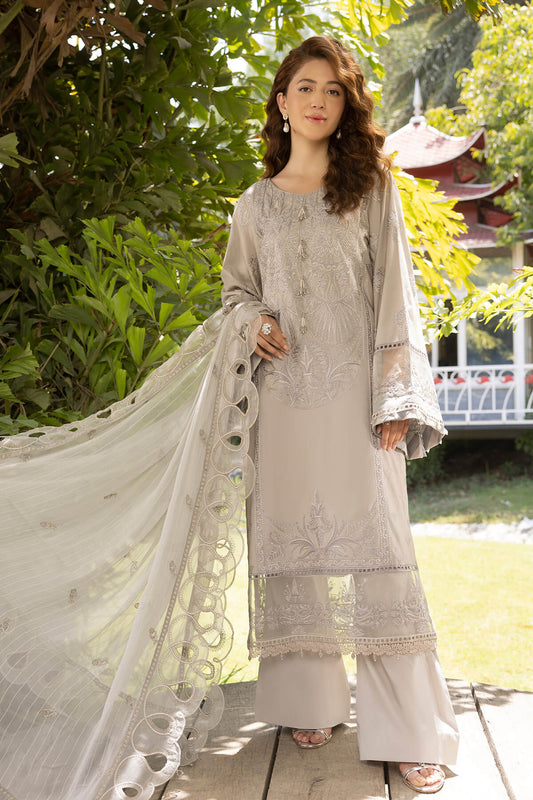 Raeesa Premium | Ferya Lawn | Noor E Fajar | Ferya | FD-08 - Pakistani Designer Dress - by Raeesa Premium | Type: Luxury - 100% Original at Saira Sultan