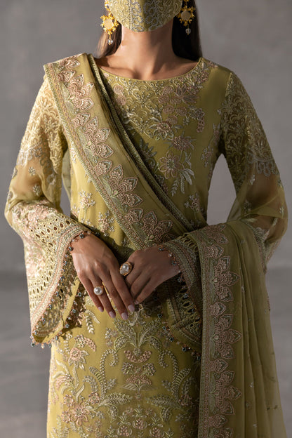 Flossie | Laconic Formals | FE - 903 M Mint Green Chiffon