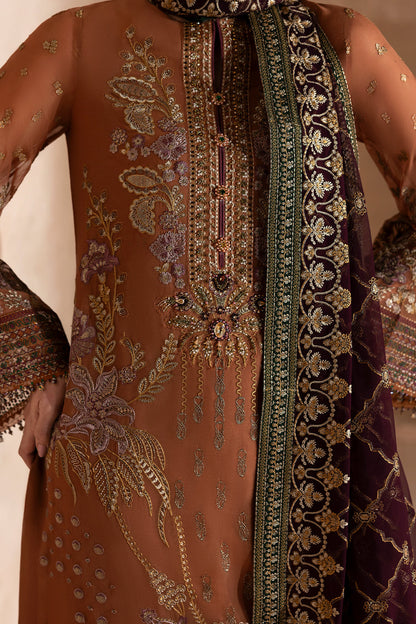 Flossie | Laconic Formals | FE - 904 L Mustard Brown Chiffon
