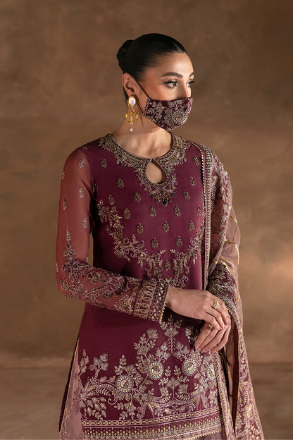 Flossie | Laconic Formals | FE - 906 M Maroon Organza