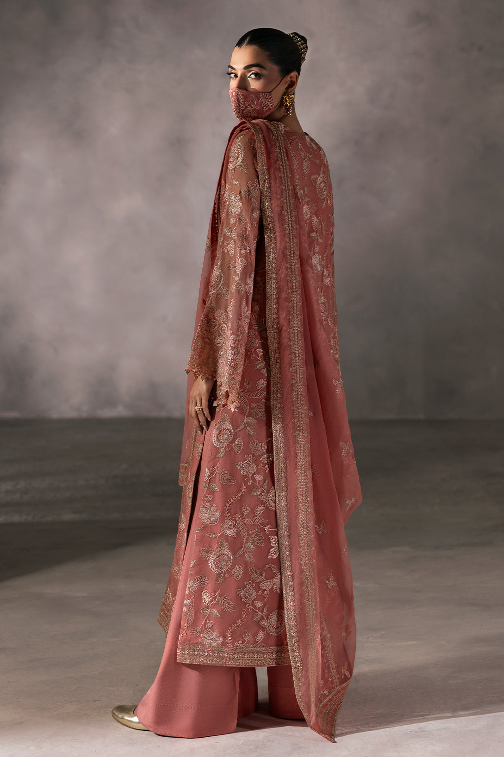 Flossie | Laconic Formals | FE - 907 B S Champagne Pink Chiffon