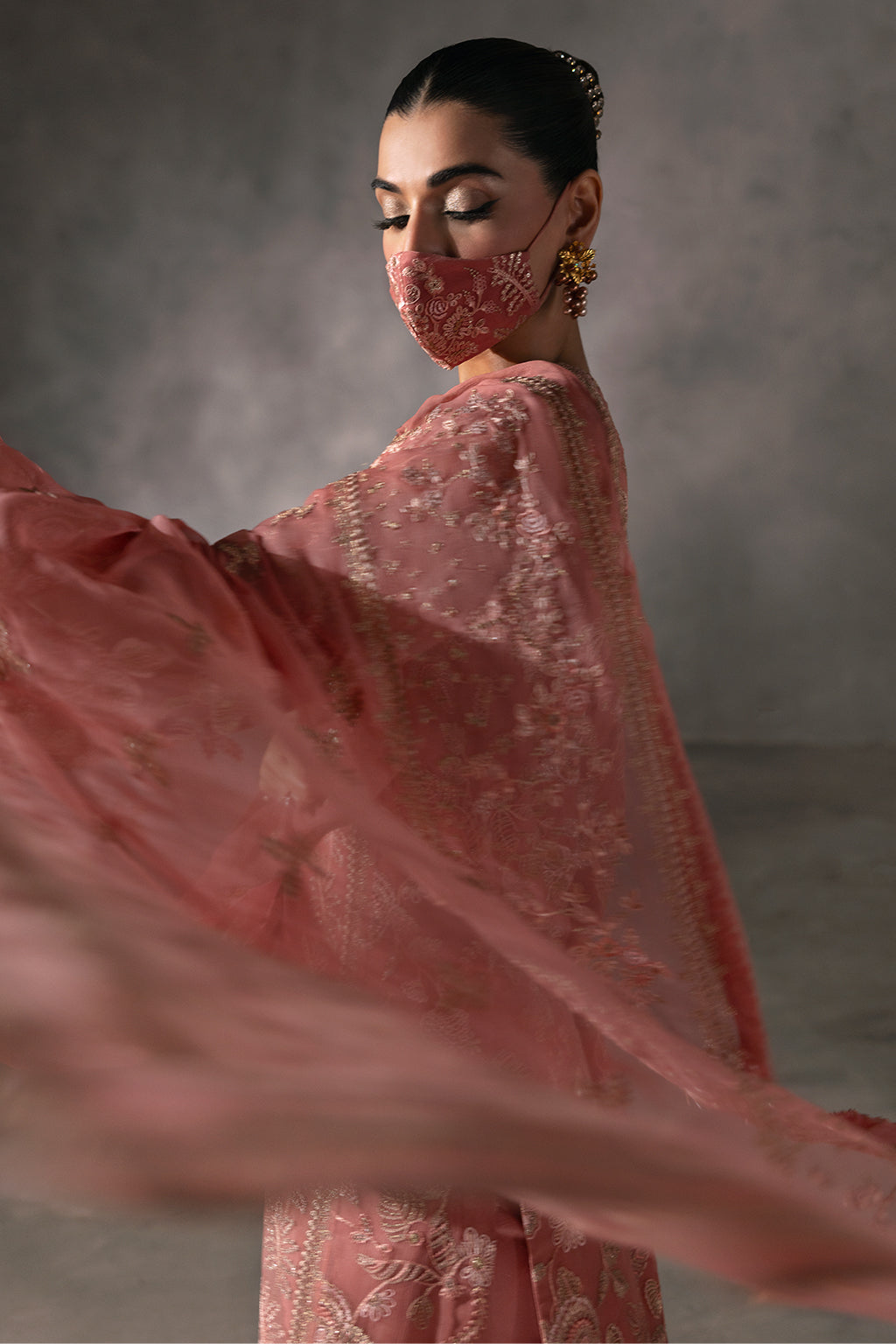 Flossie | Laconic Formals | FE - 907 B L Champagne Pink Chiffon