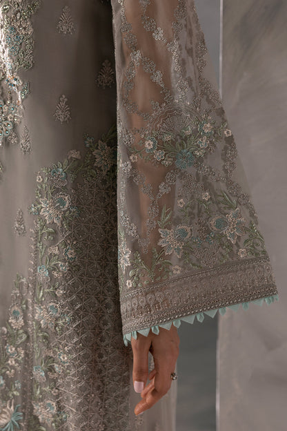 Flossie | Laconic Formals | FE - 908 Custom Size Mouse Gray Chiffon