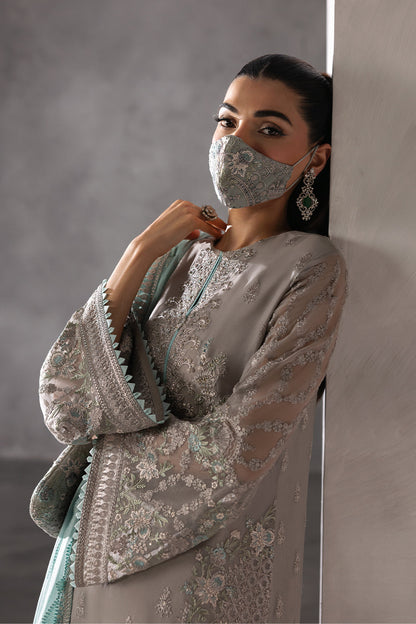 Flossie | Laconic Formals | FE - 908 XL Mouse Gray Chiffon