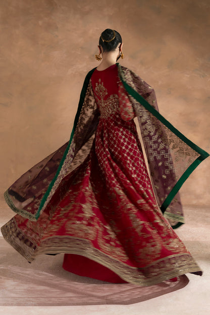 Flossie | Laconic Formals | FE - 909 S Deep Red Organza