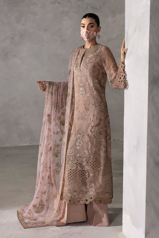 Flossie | Laconic Formals | FE - 910 XS Oyster Pink Chiffon