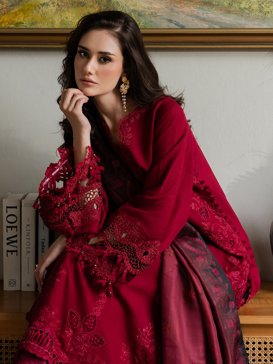 Faiza Faisal | Dastaan Khaddar 25 | ZIMAL by Faiza Faisal - Designer Dress  - Type : Ladies Clothes - Available at Saira Sultan - 100% Original 