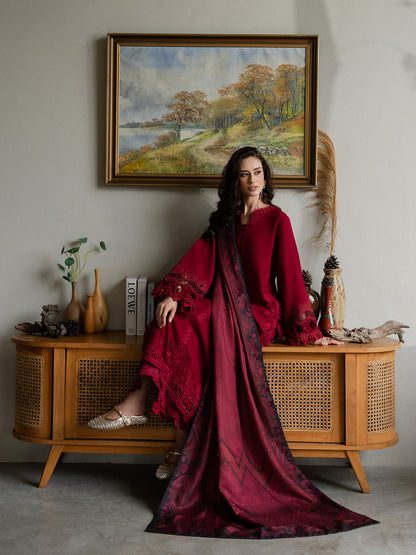 Faiza Faisal | Dastaan Khaddar 25 | ZIMAL by Faiza Faisal - Designer Dress  - Type : Ladies Clothes - Available at Saira Sultan - 100% Original 