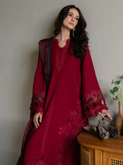 Faiza Faisal | Dastaan Khaddar 25 | ZIMAL by Faiza Faisal - Designer Dress  - Type : Ladies Clothes - Available at Saira Sultan - 100% Original 