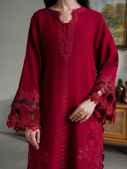 Faiza Faisal | Dastaan Khaddar 25 | ZIMAL by Faiza Faisal - Designer Dress  - Type : Ladies Clothes - Available at Saira Sultan - 100% Original 