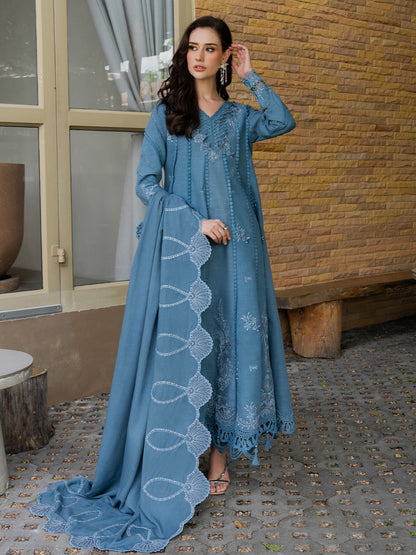 Faiza Faisal | Dastaan Khaddar 25 | IMAAN by Faiza Faisal - Designer Dress  - Type : Ladies Clothes - Available at Saira Sultan - 100% Original 