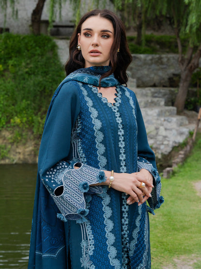 Faiza Faisal | Dastaan Khaddar 25 | EVARA by Faiza Faisal - Designer Dress  - Type : Ladies Clothes - Available at Saira Sultan - 100% Original 