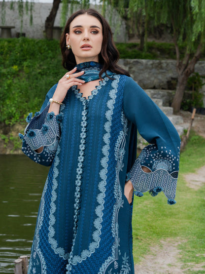 Faiza Faisal | Dastaan Khaddar 25 | EVARA by Faiza Faisal - Designer Dress  - Type : Ladies Clothes - Available at Saira Sultan - 100% Original 