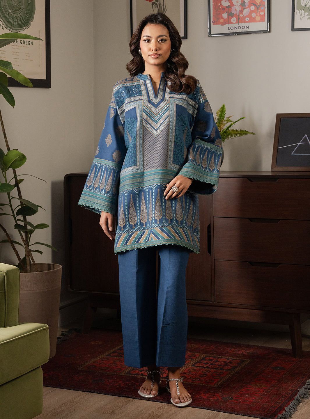 Faiza Faisal | Lumiere Pret | AZURE by Faiza Faisal - Designer Dress  - Type : Ladies Clothes - Available at Saira Sultan - 100% Original 