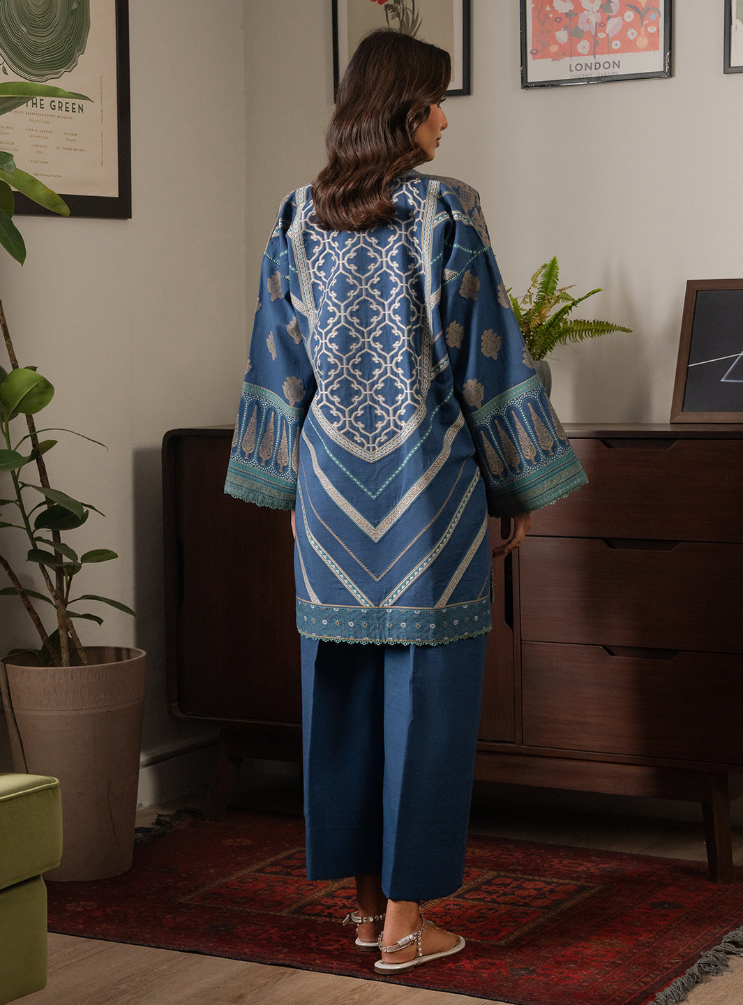 Faiza Faisal | Lumiere Pret | AZURE by Faiza Faisal - Designer Dress  - Type : Ladies Clothes - Available at Saira Sultan - 100% Original 