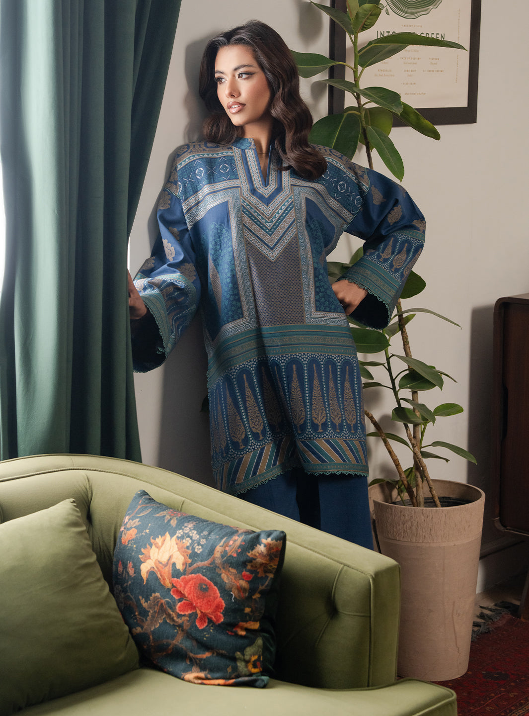 Faiza Faisal | Lumiere Pret | AZURE by Faiza Faisal - Designer Dress  - Type : Ladies Clothes - Available at Saira Sultan - 100% Original 