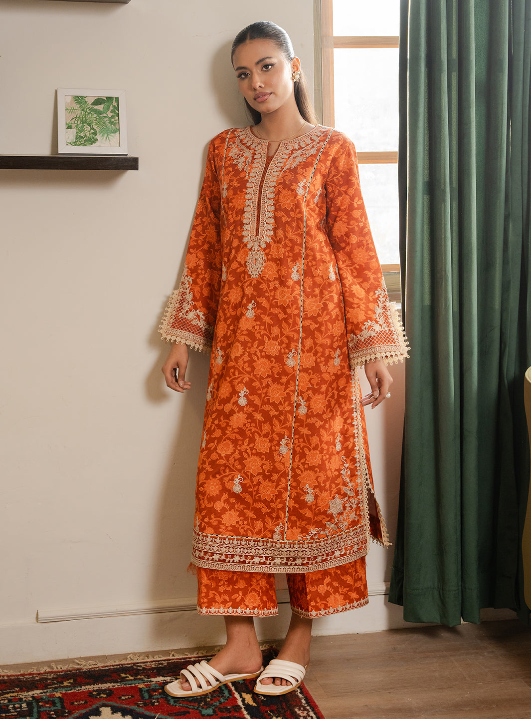 Faiza Faisal | Lumiere Pret | EMBER by Faiza Faisal - Designer Dress  - Type : Ladies Clothes - Available at Saira Sultan - 100% Original 