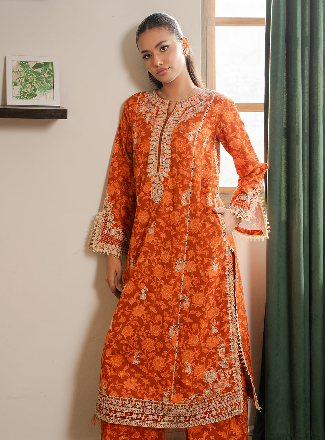 Faiza Faisal | Lumiere Pret | EMBER by Faiza Faisal - Designer Dress  - Type : Ladies Clothes - Available at Saira Sultan - 100% Original 