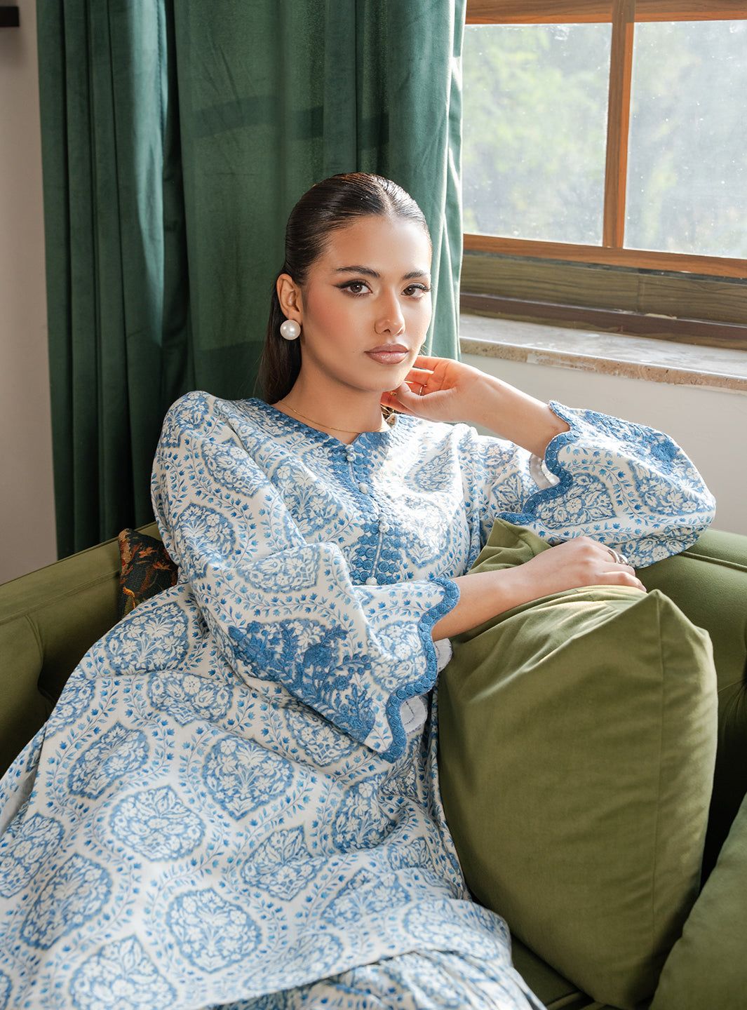 Faiza Faisal | Lumiere Pret | CELESTE by Faiza Faisal - Designer Dress  - Type : Ladies Clothes - Available at Saira Sultan - 100% Original 