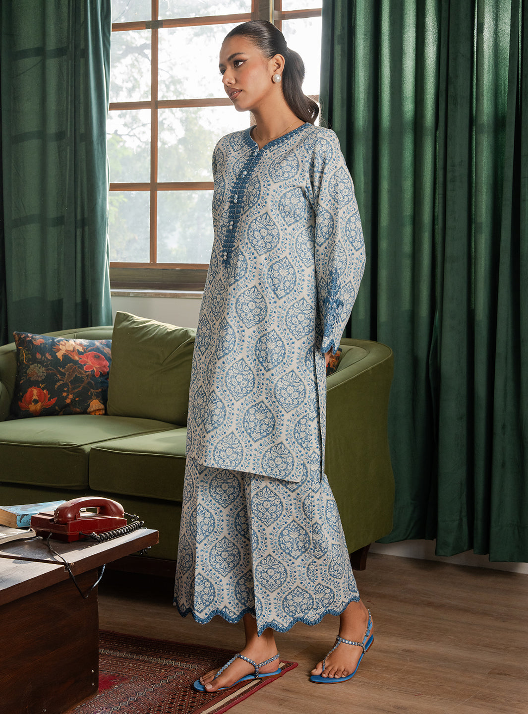 Faiza Faisal | Lumiere Pret | CELESTE by Faiza Faisal - Designer Dress  - Type : Ladies Clothes - Available at Saira Sultan - 100% Original 