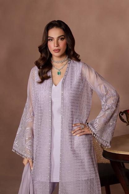 Flossie | Studio RTW | LILAC SNOW M Soft Lilac Organza