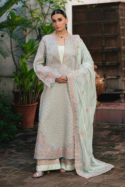 Maryum N Maria | Gulnaar Formals | 3 Piece Embroidered Chiffon TATIANA - FSU5652 - Pakistani Designer Dress - by Maryum N Maria - Type : Ladies Clothes - 100% Original at Saira Sultan