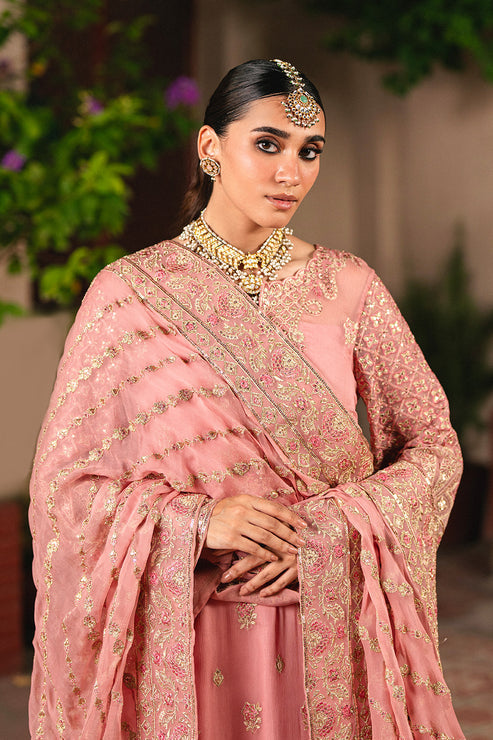 Maryum N Maria | Gulnaar Formals | 3 Piece Embroidered Chiffon SASHA - FSU5658 - Pakistani Designer Dress - by Maryum N Maria - Type : Ladies Clothes - 100% Original at Saira Sultan