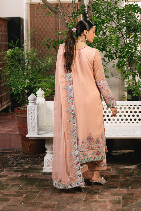 Maryum N Maria | Gulnaar Formals | 3 Piece Embroidered Chiffon ANYA - FSU5659 - Pakistani Designer Dress - by Maryum N Maria - Type : Ladies Clothes - 100% Original at Saira Sultan