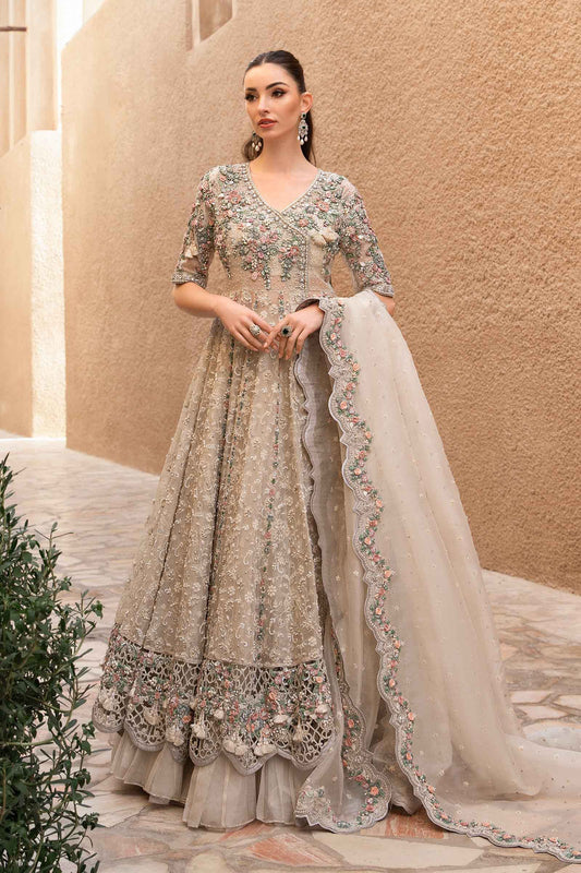 Maria B | Bridal Formals | Irem XS Coffee Organza