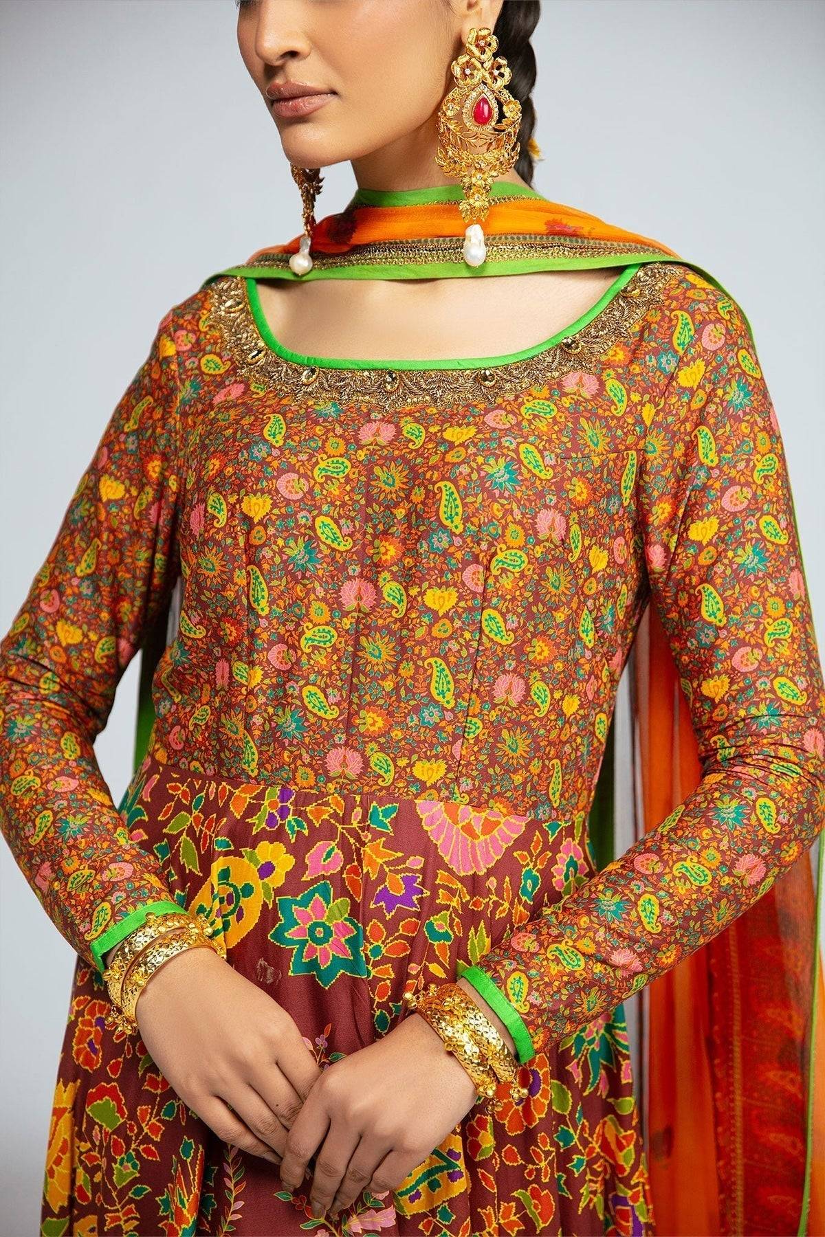 Fahad Hussayn | Tribalvention Formals | Dohana - Pakistani Designer Dress - by Fahad Hussayn | Type: Formal - 100% Original at Saira Sultan