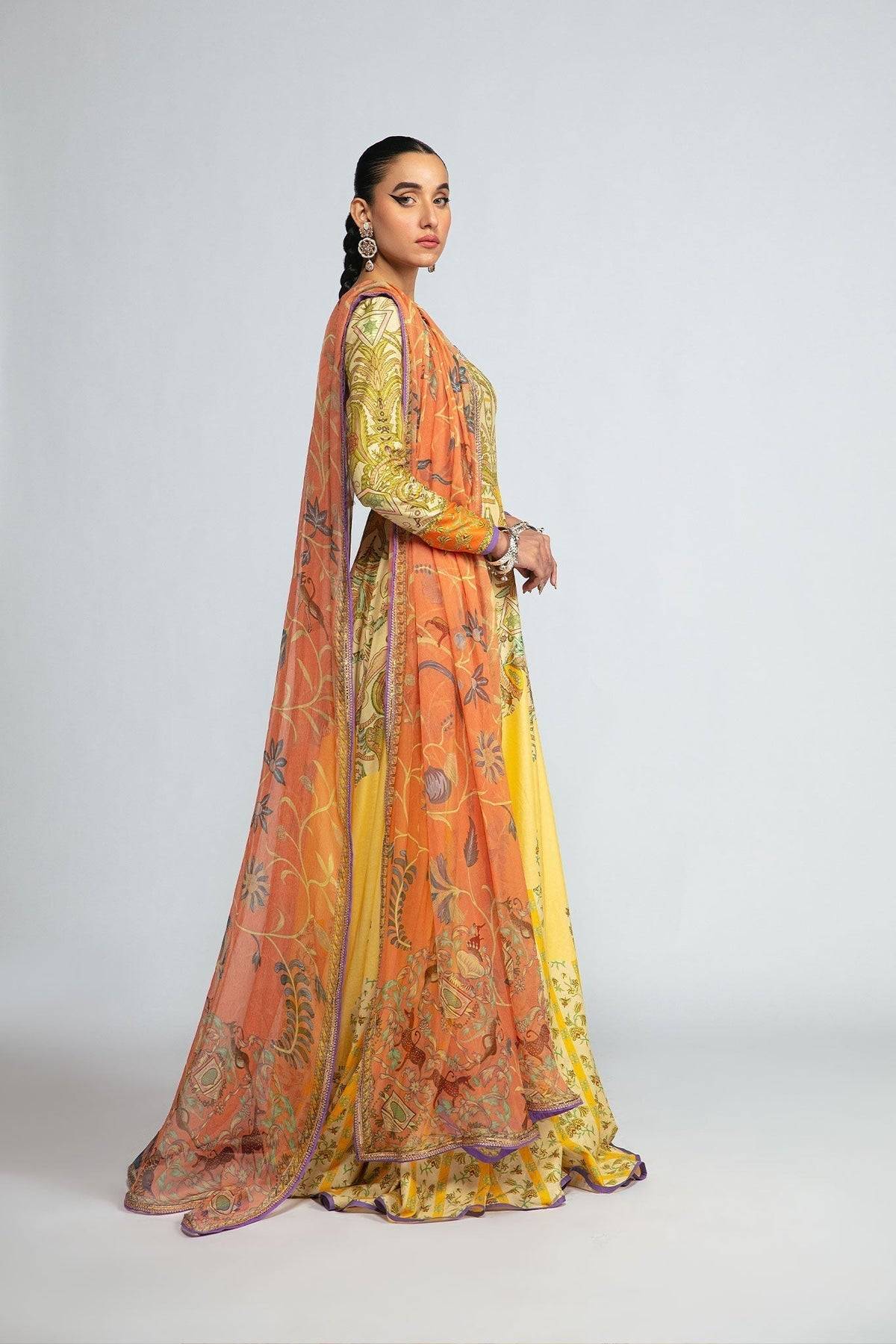 Fahad Hussayn | Tribalvention Formals | Kalevar - Pakistani Designer Dress - by Fahad Hussayn | Type: Formal - 100% Original at Saira Sultan