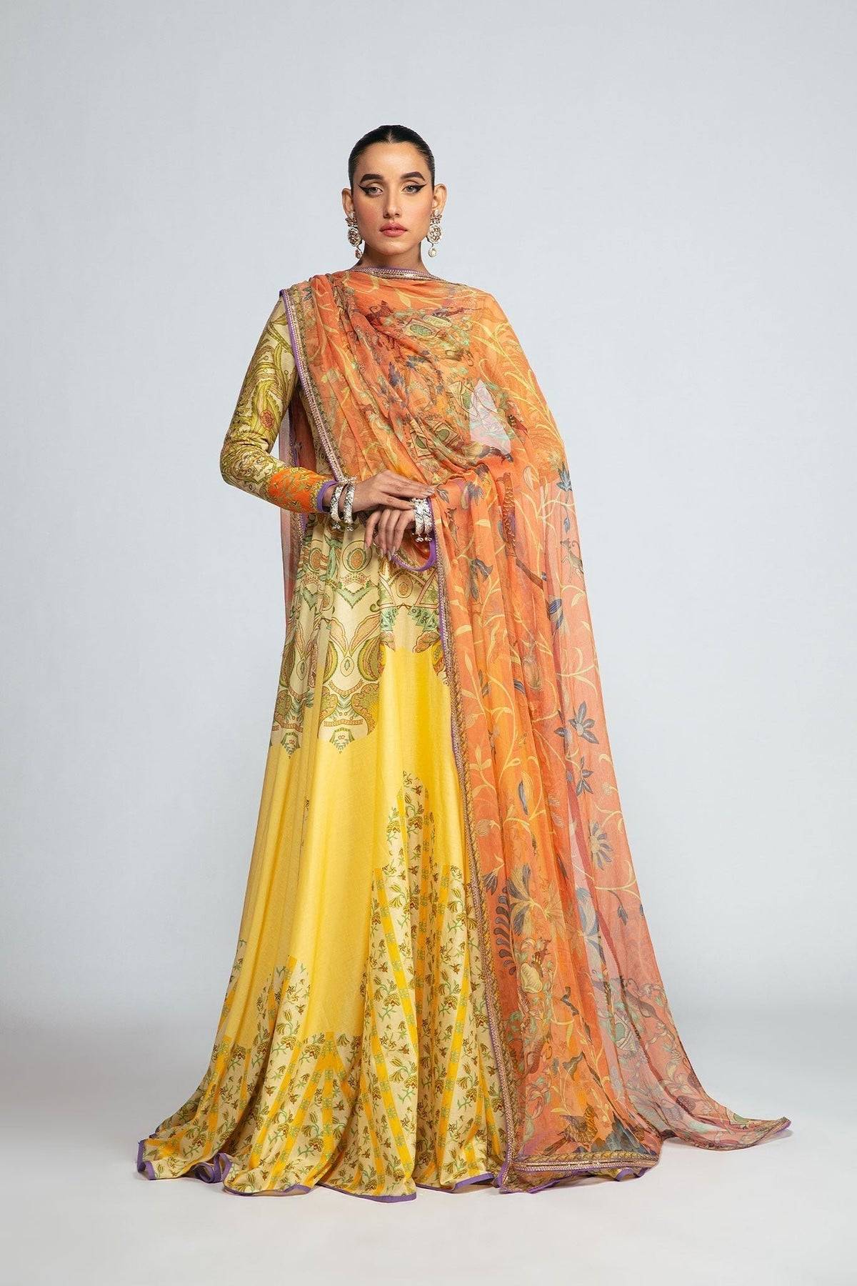 Fahad Hussayn | Tribalvention Formals | Kalevar - Pakistani Designer Dress - by Fahad Hussayn | Type: Formal - 100% Original at Saira Sultan