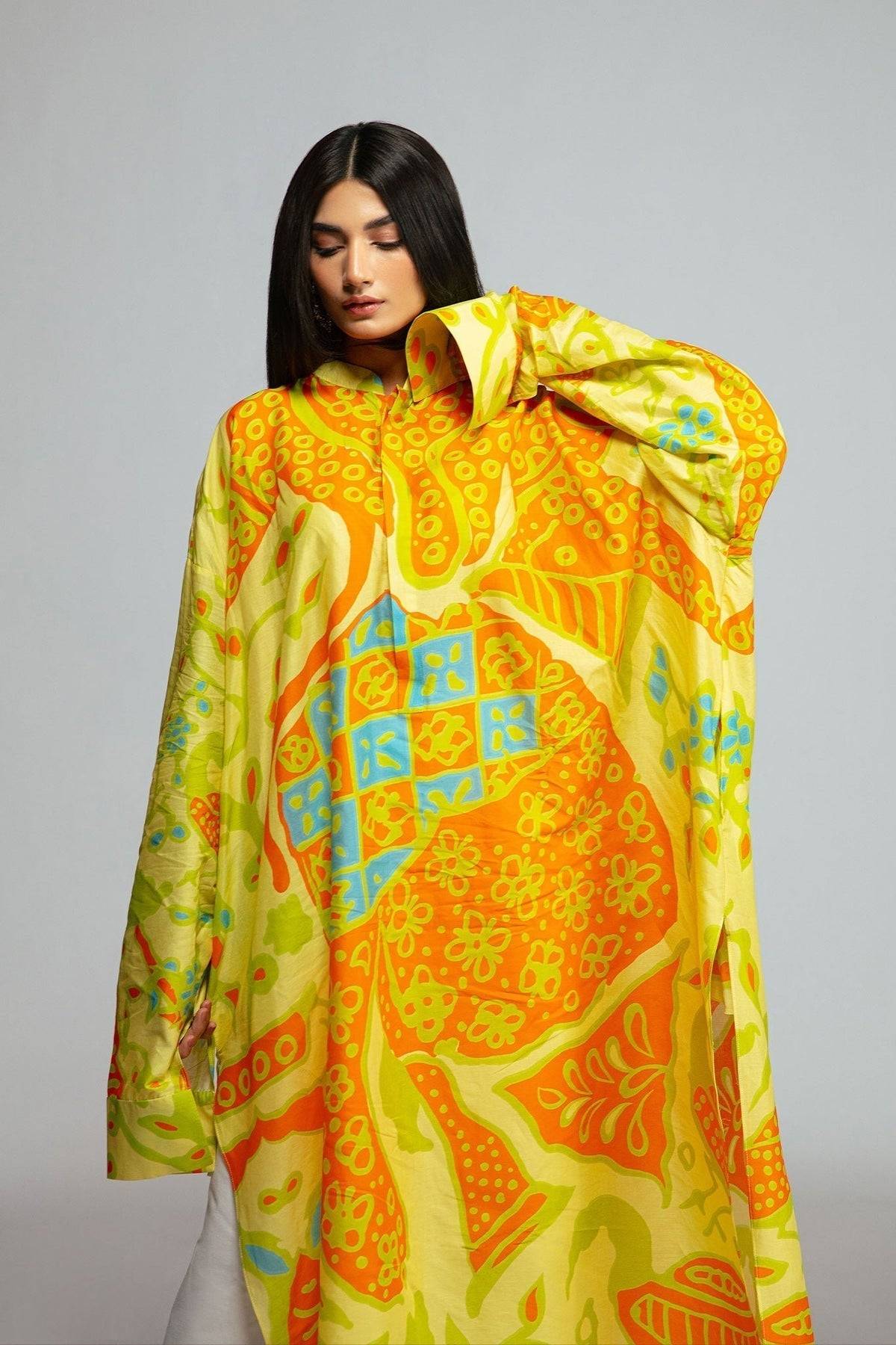 Fahad Hussayn | Tribalvention Formals | Saram - Pakistani Designer Dress - by Fahad Hussayn | Type: Formal - 100% Original at Saira Sultan