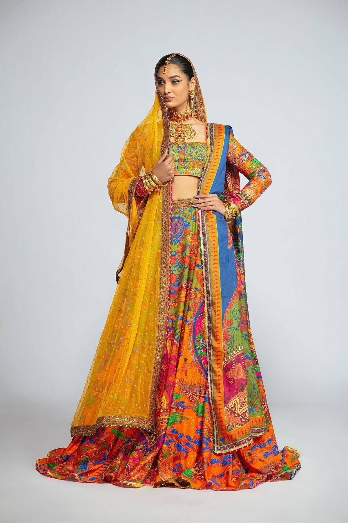Fahad Hussayn | Tribalvention Formals | Sonaya - Pakistani Designer Dress - by Fahad Hussayn | Type: Formal - 100% Original at Saira Sultan
