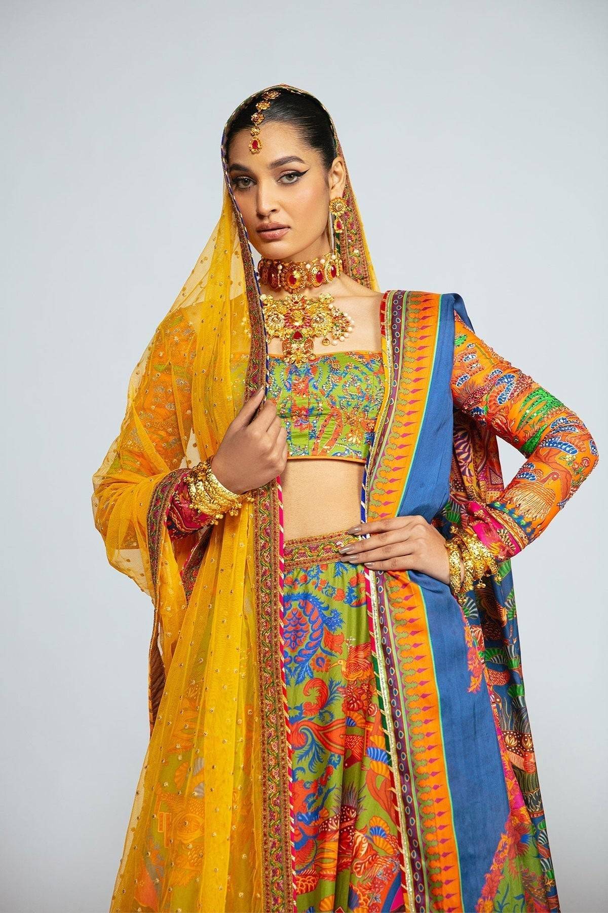 Fahad Hussayn | Tribalvention Formals | Sonaya - Pakistani Designer Dress - by Fahad Hussayn | Type: Formal - 100% Original at Saira Sultan