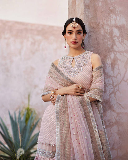 Faiza Saqlain | Aurnia Spring Festive Edit 24 | Eilees - Pakistani Designer Dress - by Faiza Saqlain | Type: Luxury - 100% Original at Saira Sultan