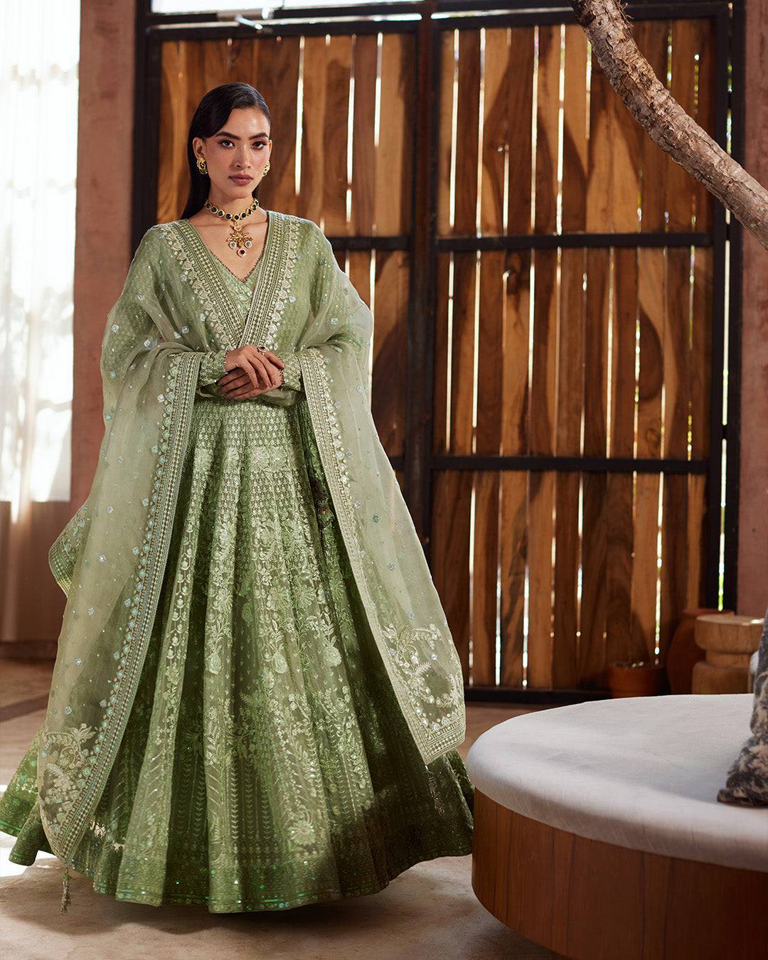 Faiza Saqlain | Aurnia Spring Festive Edit 24 | Eiraam - Pakistani Designer Dress - by Faiza Saqlain | Type: Luxury - 100% Original at Saira Sultan