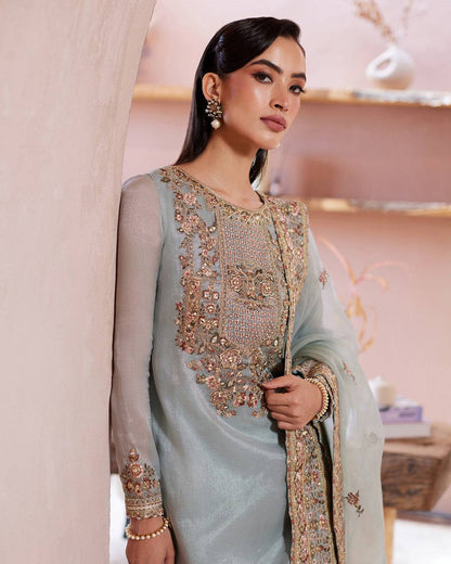 Faiza Saqlain | Aurnia Spring Festive Edit 24 | Zaafia - Pakistani Designer Dress - by Faiza Saqlain | Type: Luxury - 100% Original at Saira Sultan