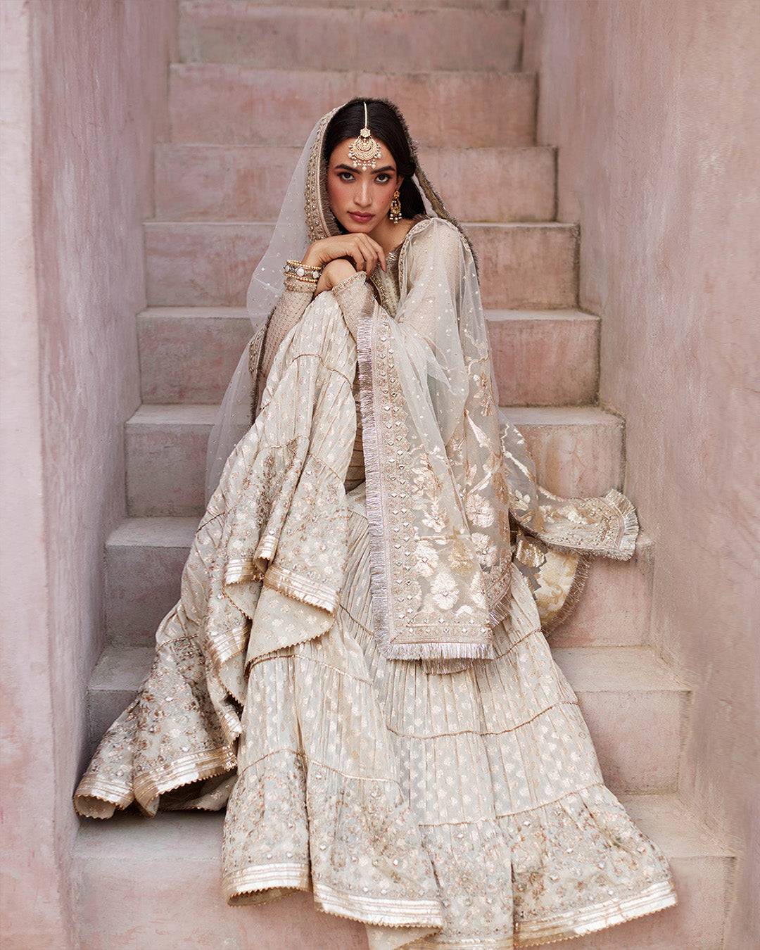 Faiza Saqlain | Aurnia Spring Festive Edit 24 | Kaia - Pakistani Designer Dress - by Faiza Saqlain | Type: Luxury - 100% Original at Saira Sultan