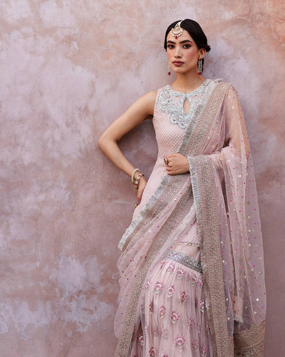 Faiza Saqlain | Aurnia Spring Festive Edit 24 | Eilees - Pakistani Designer Dress - by Faiza Saqlain | Type: Luxury - 100% Original at Saira Sultan