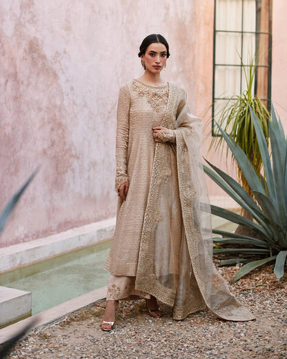 Faiza Saqlain | Aurnia Spring Festive Edit 24 | Moira - Pakistani Designer Dress - by Faiza Saqlain | Type: Luxury - 100% Original at Saira Sultan