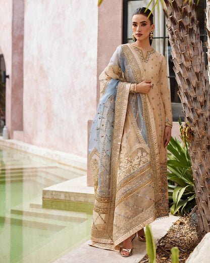 Faiza Saqlain | Aurnia Spring Festive Edit 24 | Yelena - Pakistani Designer Dress - by Faiza Saqlain | Type: Luxury - 100% Original at Saira Sultan