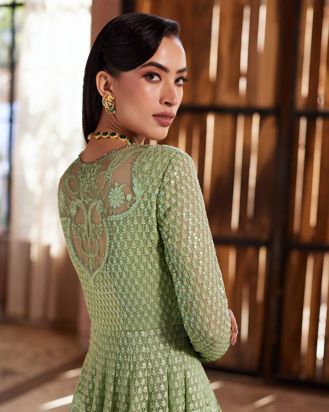 Faiza Saqlain | Aurnia Spring Festive Edit 24 | Eiraam - Pakistani Designer Dress - by Faiza Saqlain | Type: Luxury - 100% Original at Saira Sultan