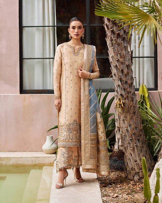 Faiza Saqlain | Aurnia Spring Festive Edit 24 | Yelena - Pakistani Designer Dress - by Faiza Saqlain | Type: Luxury - 100% Original at Saira Sultan