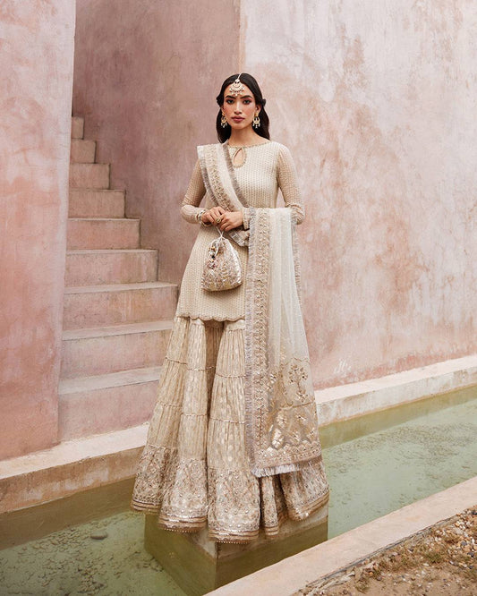 Faiza Saqlain | Aurnia Spring Festive Edit 24 | Kaia - Pakistani Designer Dress - by Faiza Saqlain | Type: Luxury - 100% Original at Saira Sultan