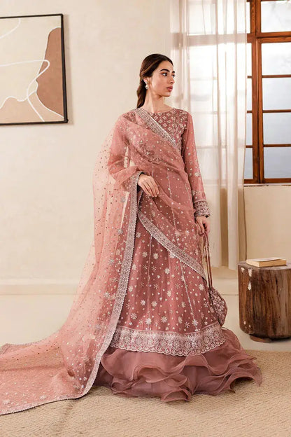 Farasha | Ritzier Festive Formals | Tan Gleam - Pakistani Designer Dress - by Farasha | Type: Formal - 100% Original at Saira Sultan