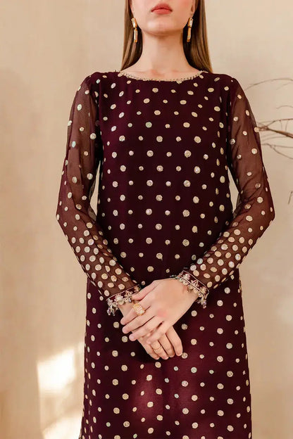 Farasha | Ritzier Festive Formals | Mulberry Glaze - Pakistani Designer Dress - by Farasha | Type: Formal - 100% Original at Saira Sultan